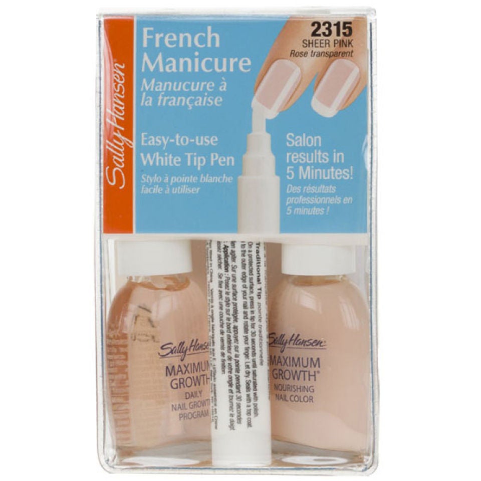Sally Hansen 5 Minute French Manicure Kit Lookfantastic UAE