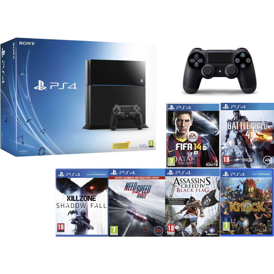 PS4: New Sony PlayStation 4 - Hardcore Gamer Bundle Games Consoles - Zavvi  UK