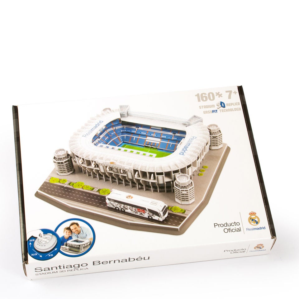 Paul Lamond Games 3D Stadium Puzzle Real Madrid Toys - Zavvi US