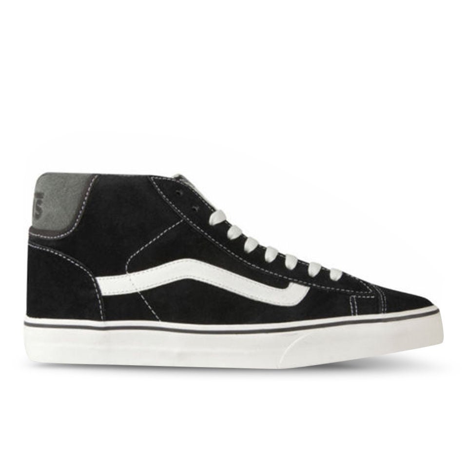 Vans Men s Mid Skool 77 Trainers Black Marshmallow Mens Footwear
