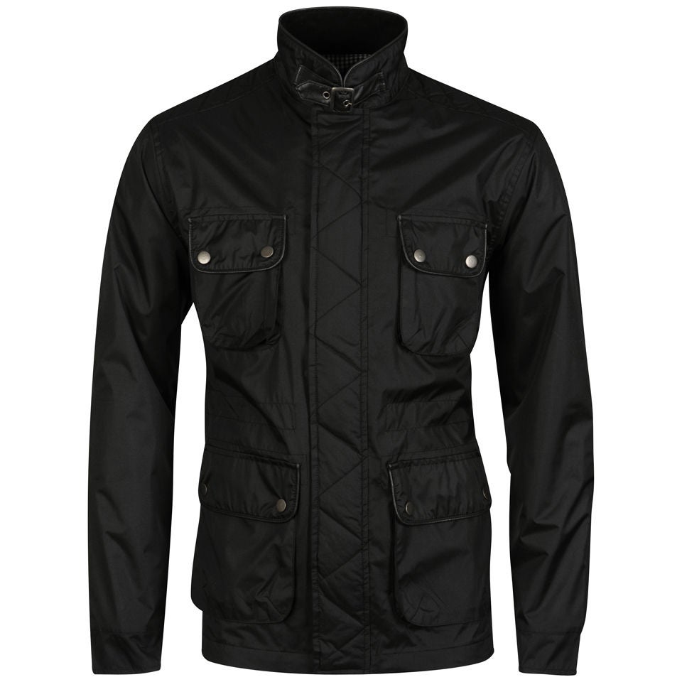 Brave Soul Men s Survivor Jacket Black Mens Clothing Zavvi US