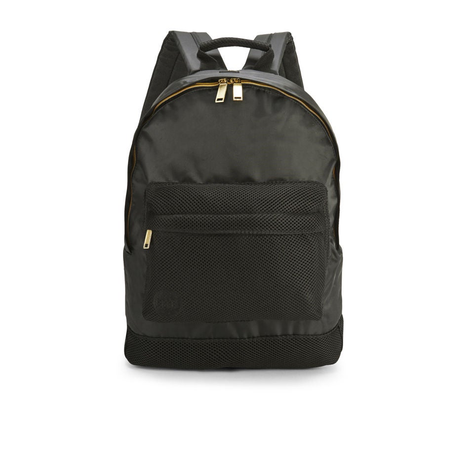 Mi Pac Gold Satin Mesh Backpack Black Buy Online Mankind