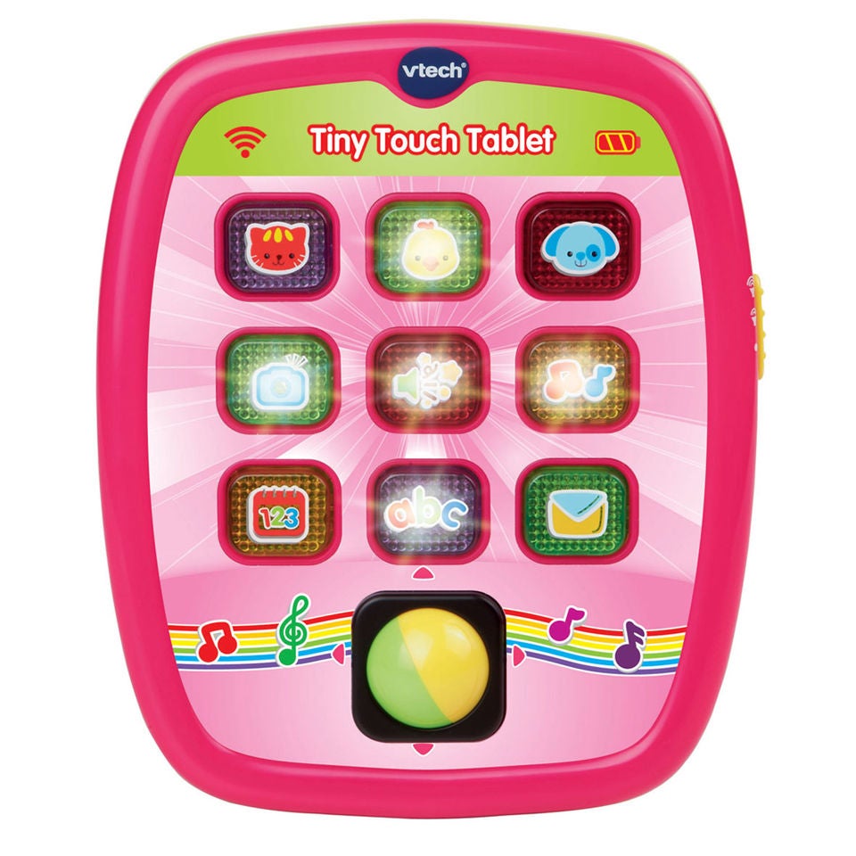 Vtech Tiny Touch Tablet Pink Toys Zavvi US