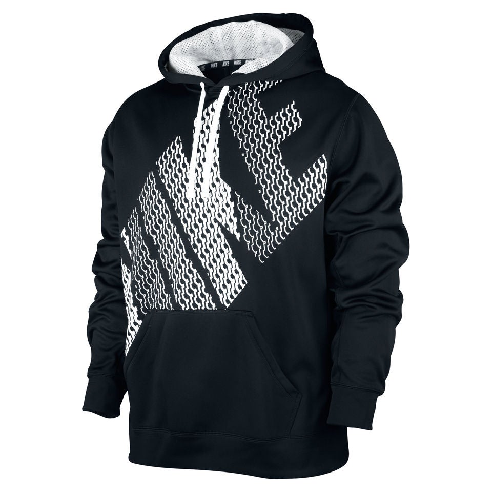 Nike block outlet logo hoodie