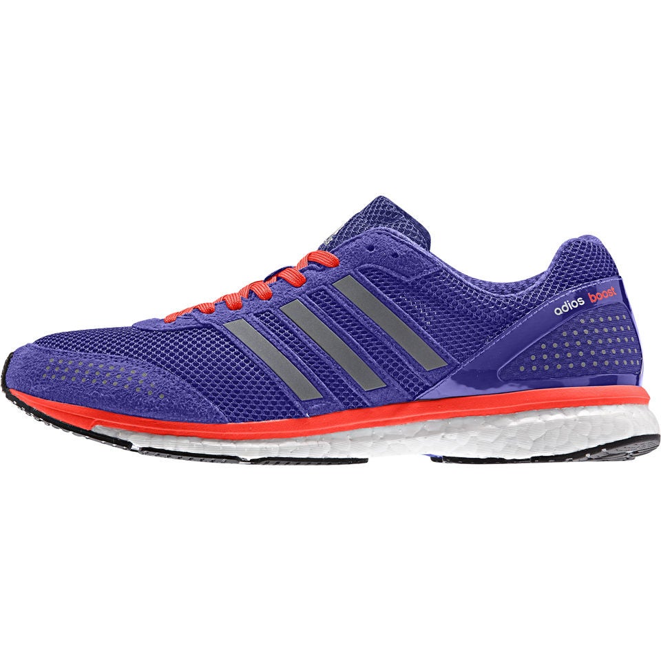Nutteloos plan Lagere school adidas Men's Adizero Adios Boost 2 Running Shoes - Purple/Silver |  ProBikeKit.com