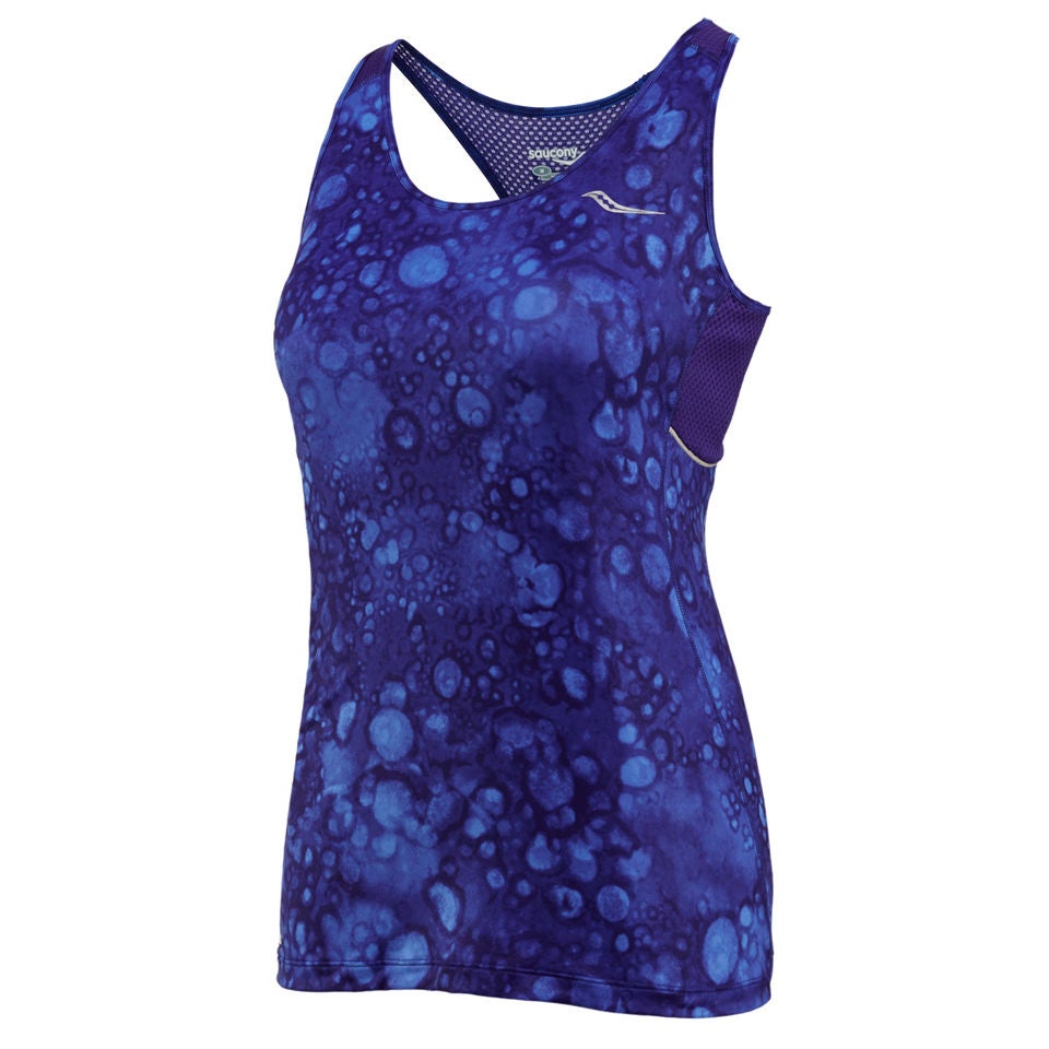 Saucony Women s Freedom Sleeveless T Shirt Twilight Print