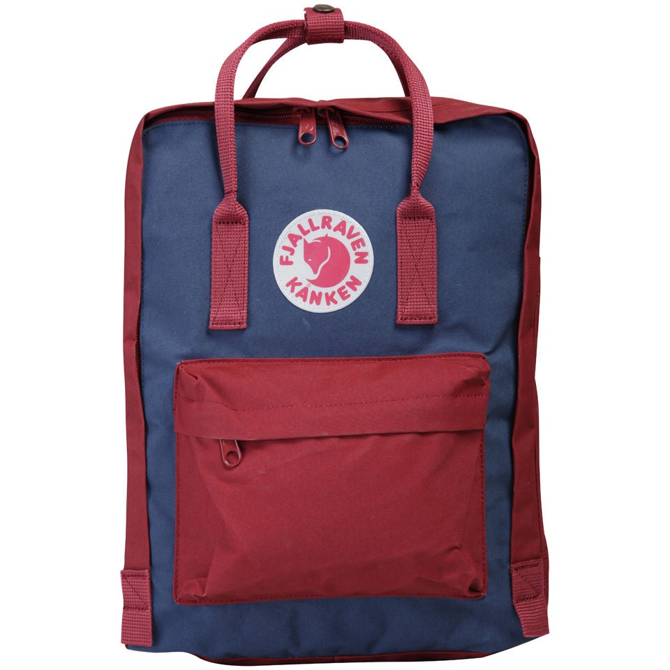 Fjallraven Kanken Backpack Royal Blue Oxford Red Buy Online Mankind