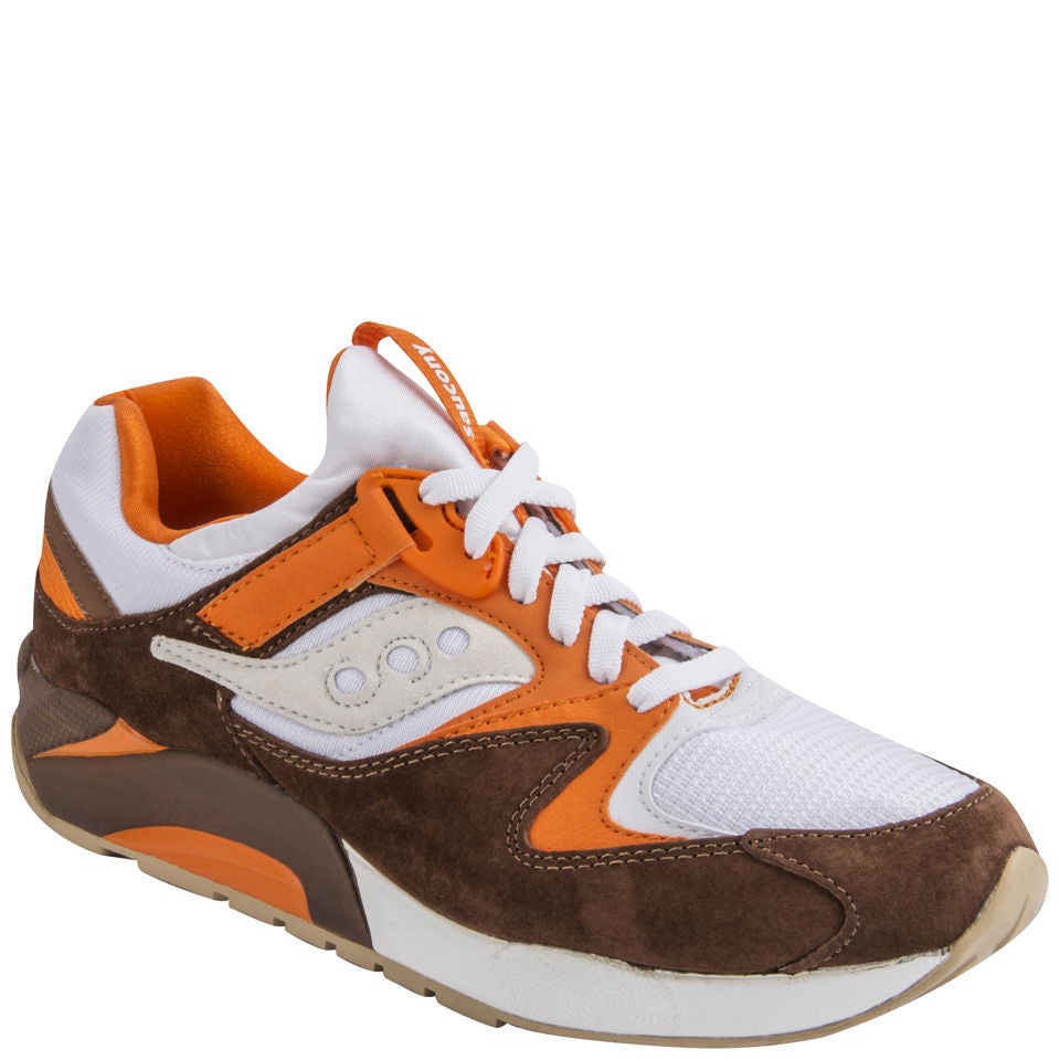 Saucony grid 9000 white river top