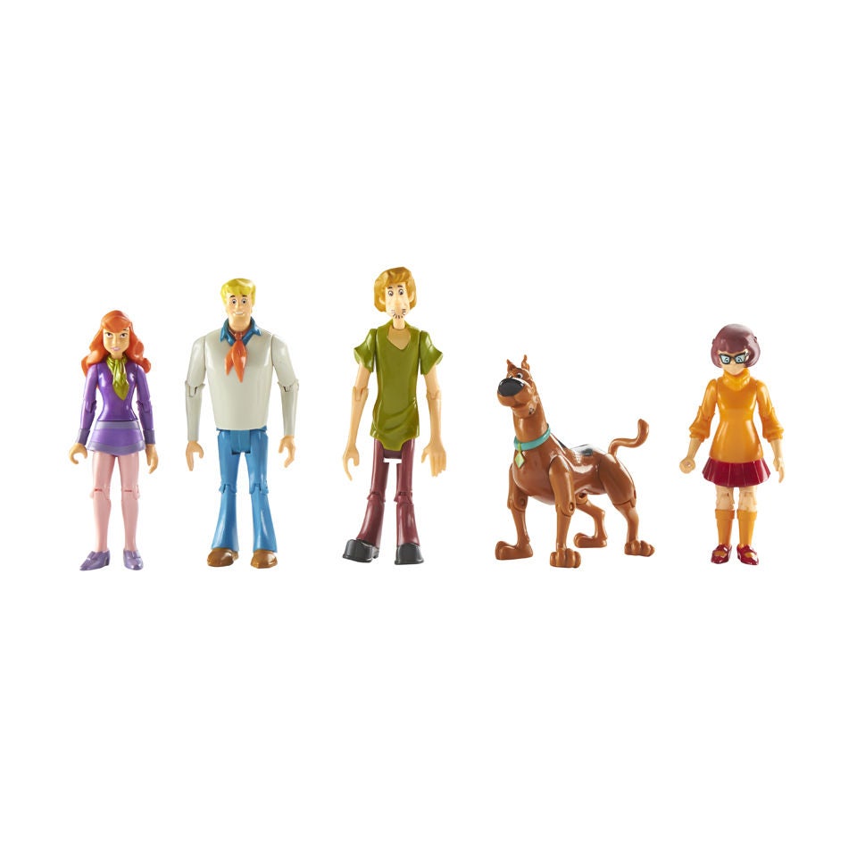 Scooby Doo 5 Inch Mystery Crew 5 Figure Pack Toys - Zavvi US