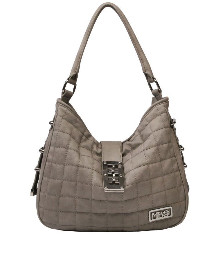 Double lock bag outlet