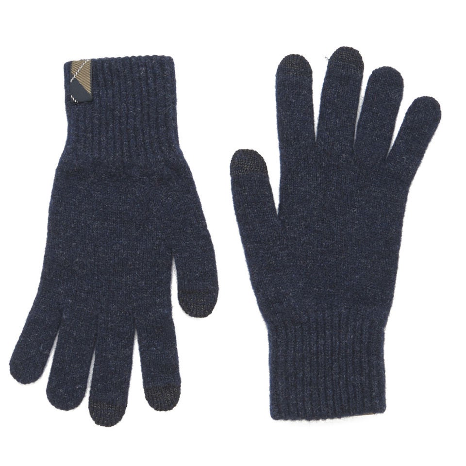 Barbour gloves mens Blue clearance