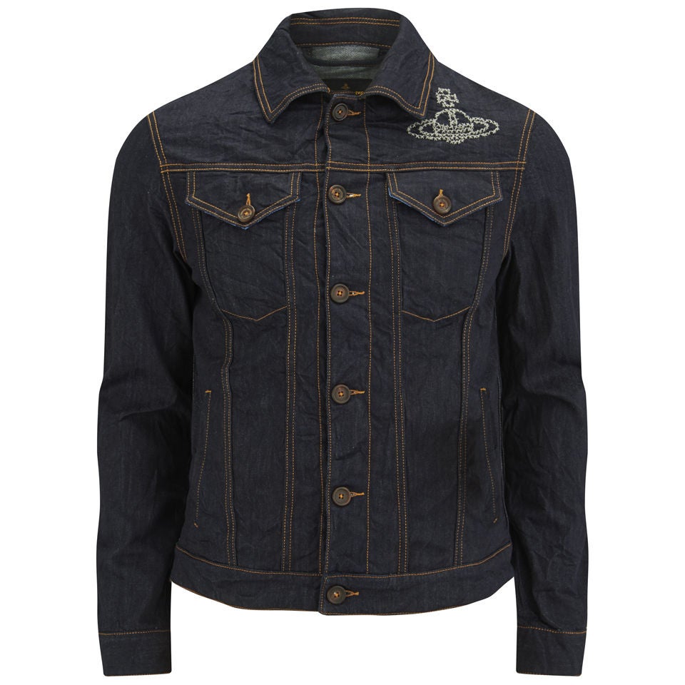 Vivienne westwood mens denim jacket top