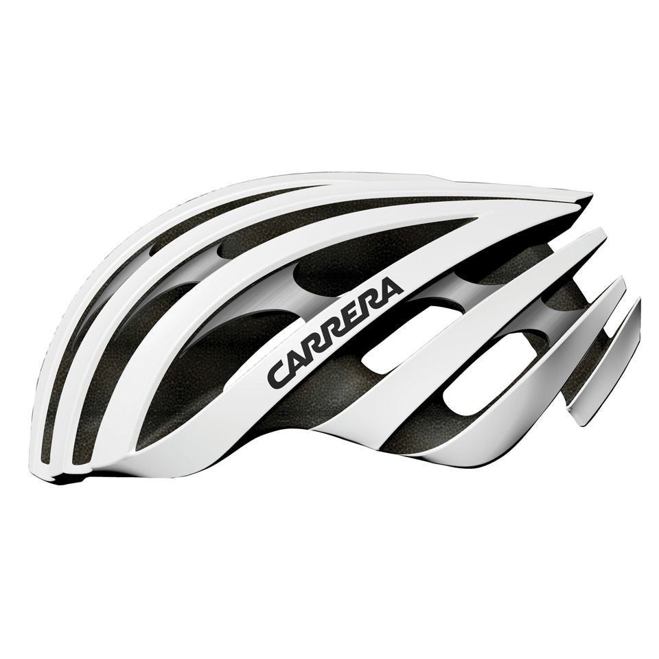 Carrera Razor 2014 Road Helmet White Silver
