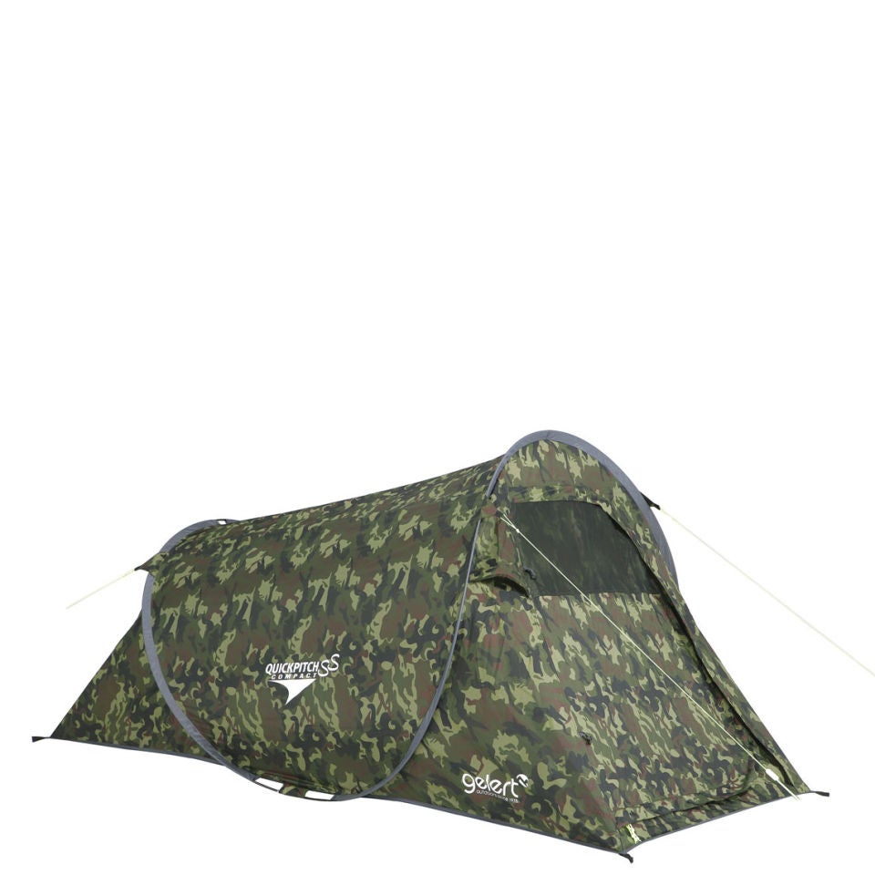Tether ding Beperkingen Gelert Quickpitch SS Compact Tent - Army Camo | Zavvi.nl