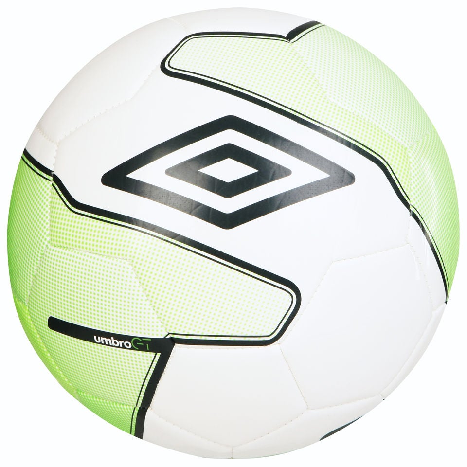 Umbro GT Football White/Green Sports Leisure Zavvi UK