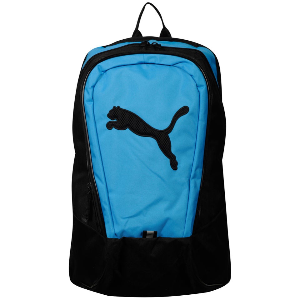 Puma Men s Unisex Big Cat Backpack Blue Black Mens Accessories Zavvi