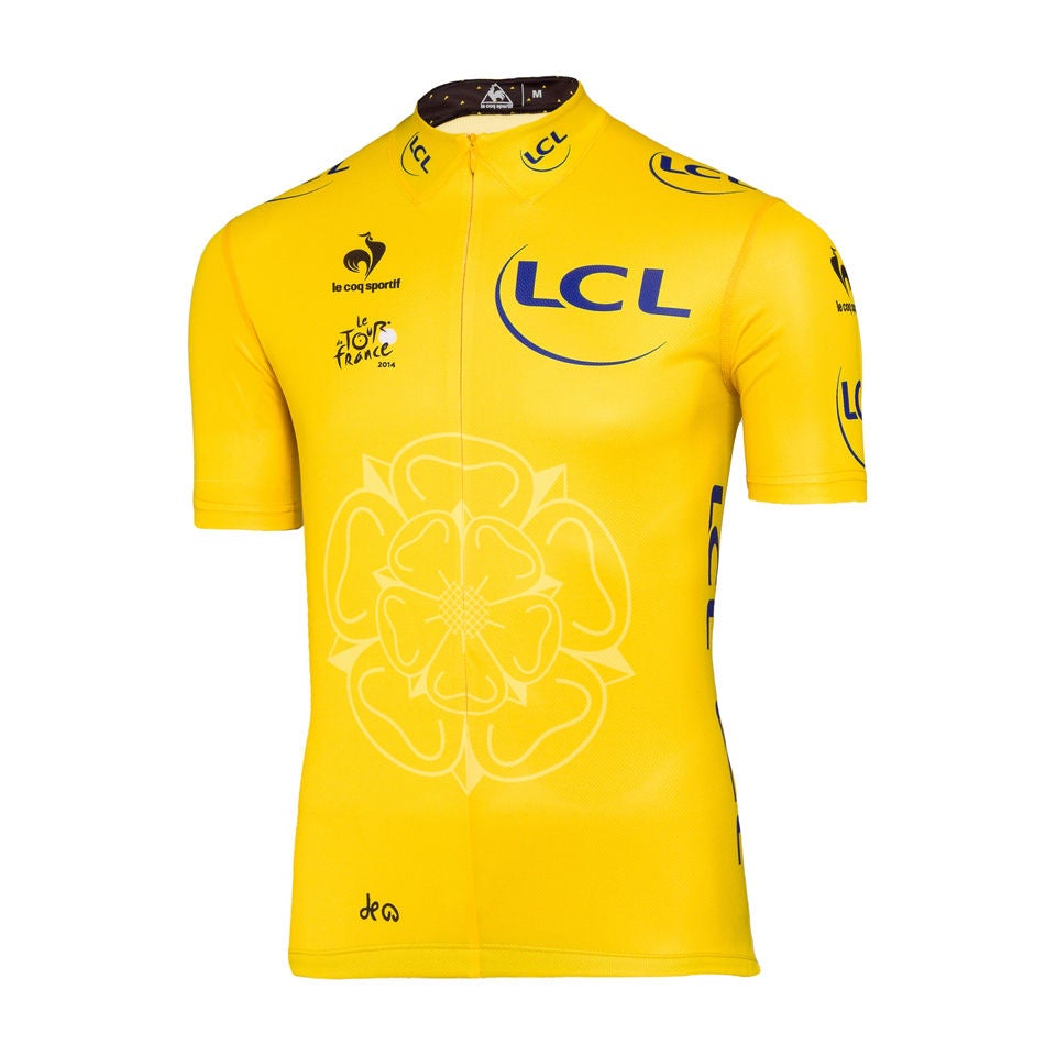 Edele Monica olie Le Coq Sportif Tour de France Leaders Official Jersey - Yellow |  ProBikeKit.com