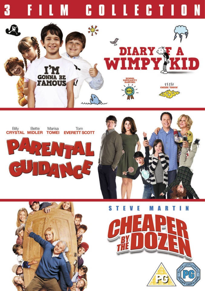 キッズ・ファミリー Diary of a Wimpy Kid-1,2&3 DVD Amazon.com: Diary of a Wimpy Kid: 1, 2, & 3 : Gordon