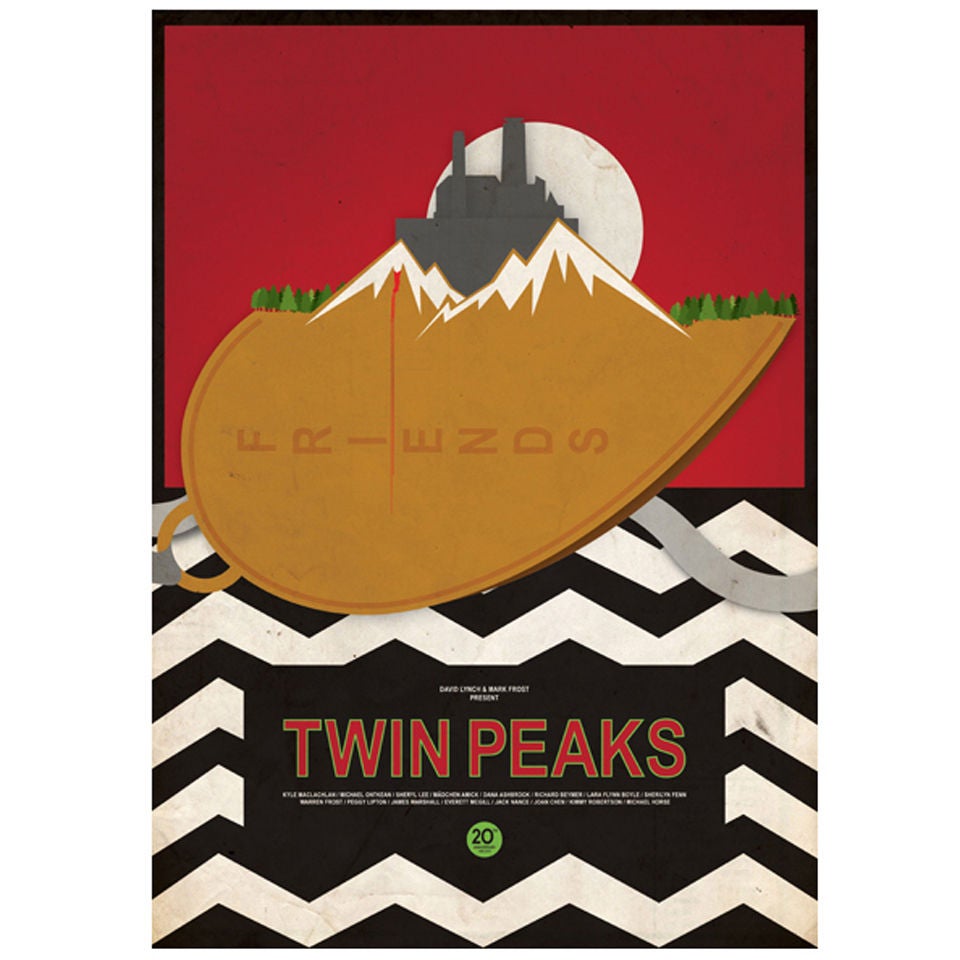 Twin Peaks Limited Signed and Numbered Giclee Print Gifts Zavvi UK