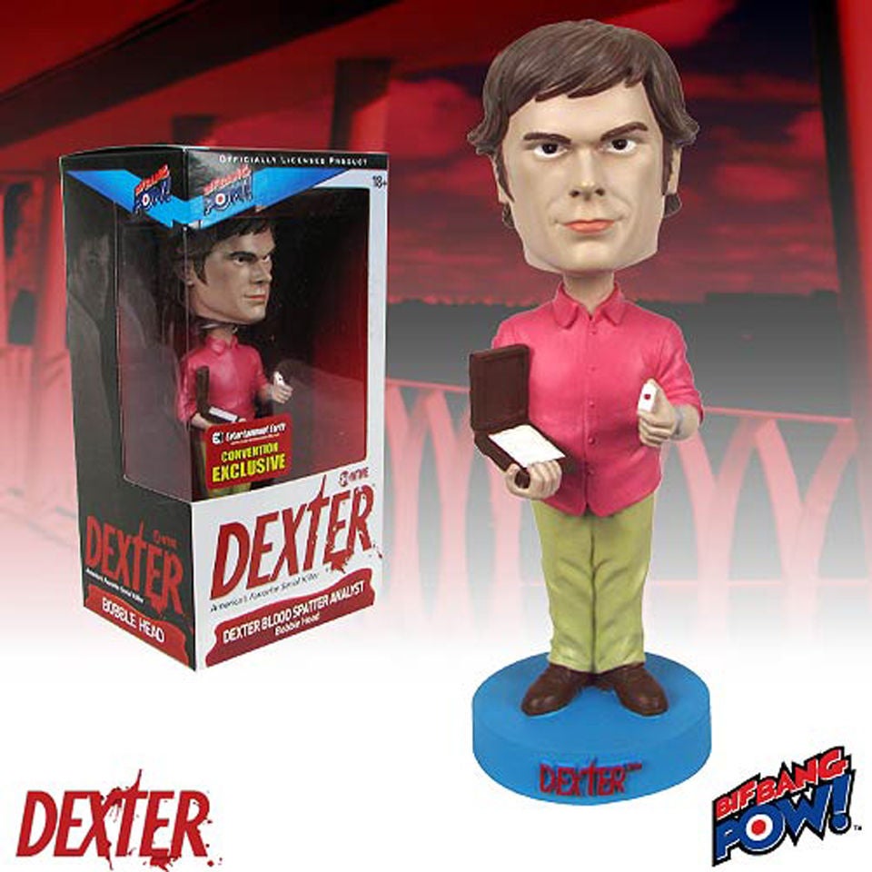 Dexter Blood Spatter Analyst Bobble Head - Con Exclusive