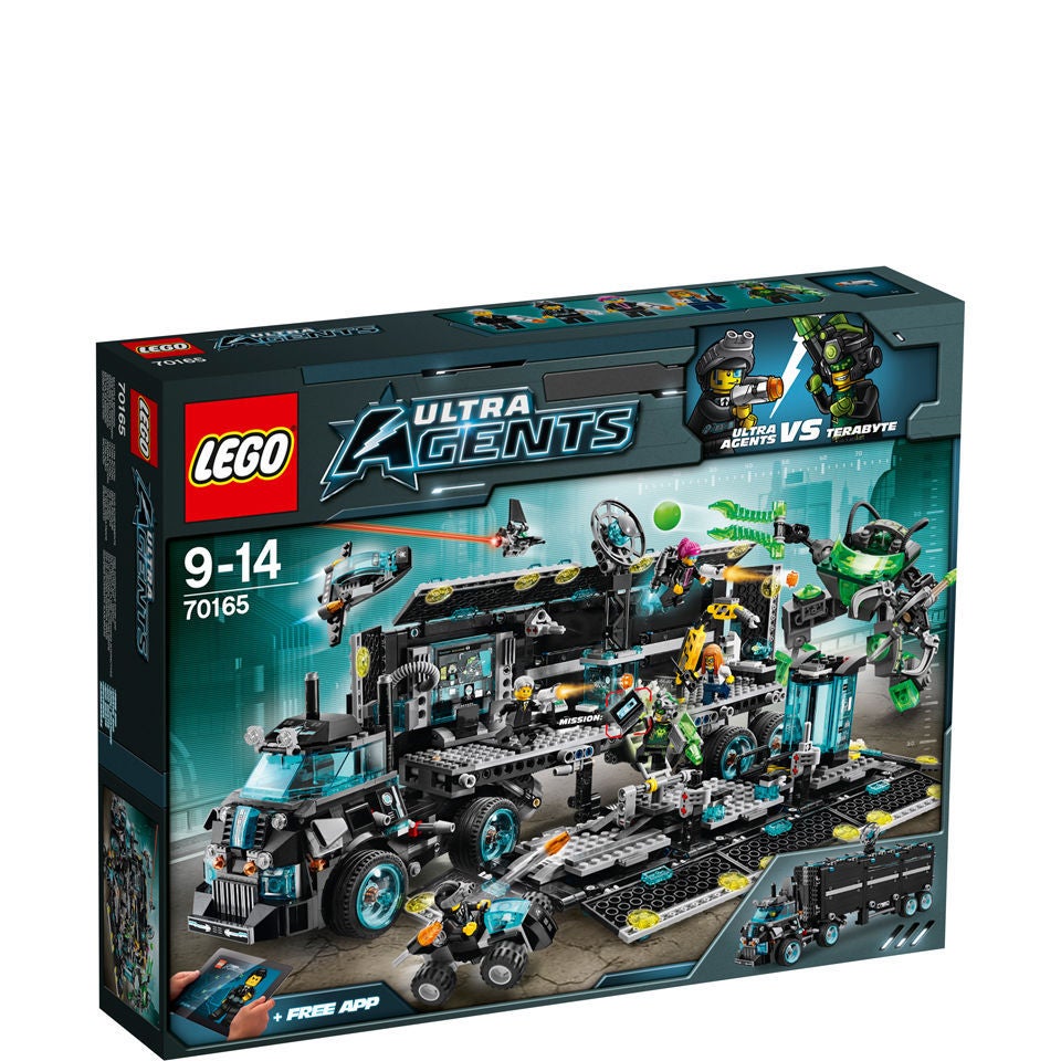 Lego ultra agents hq top