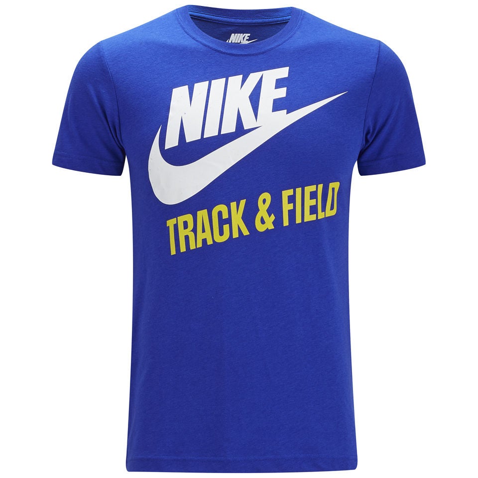 Shetland Smigre Frastødende Nike Men's Track and Field T-Shirt - Game Royal Blue | ProBikeKit.com