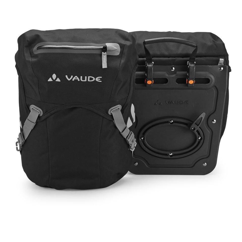 Vaude shop front panniers