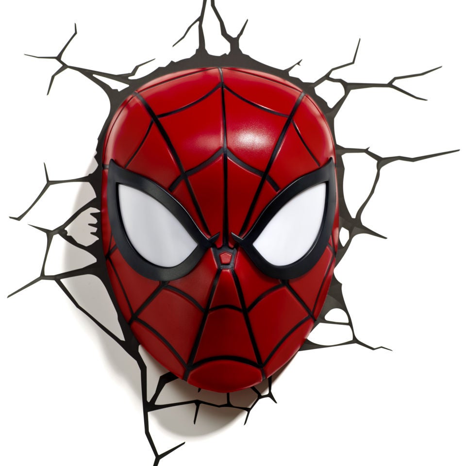 Overvloed Trolley Oorlogszuchtig Marvel Spider-Man Mask 3D Licht | Zavvi.nl