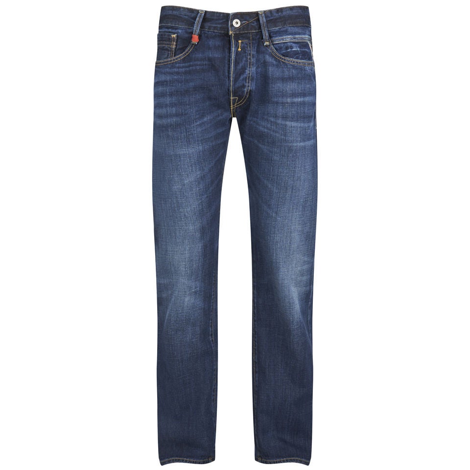 mate als resultaat doneren REPLAY Men's Billstrong Classic Fit Jeans - Dark Blue Mens Clothing - Zavvi  US