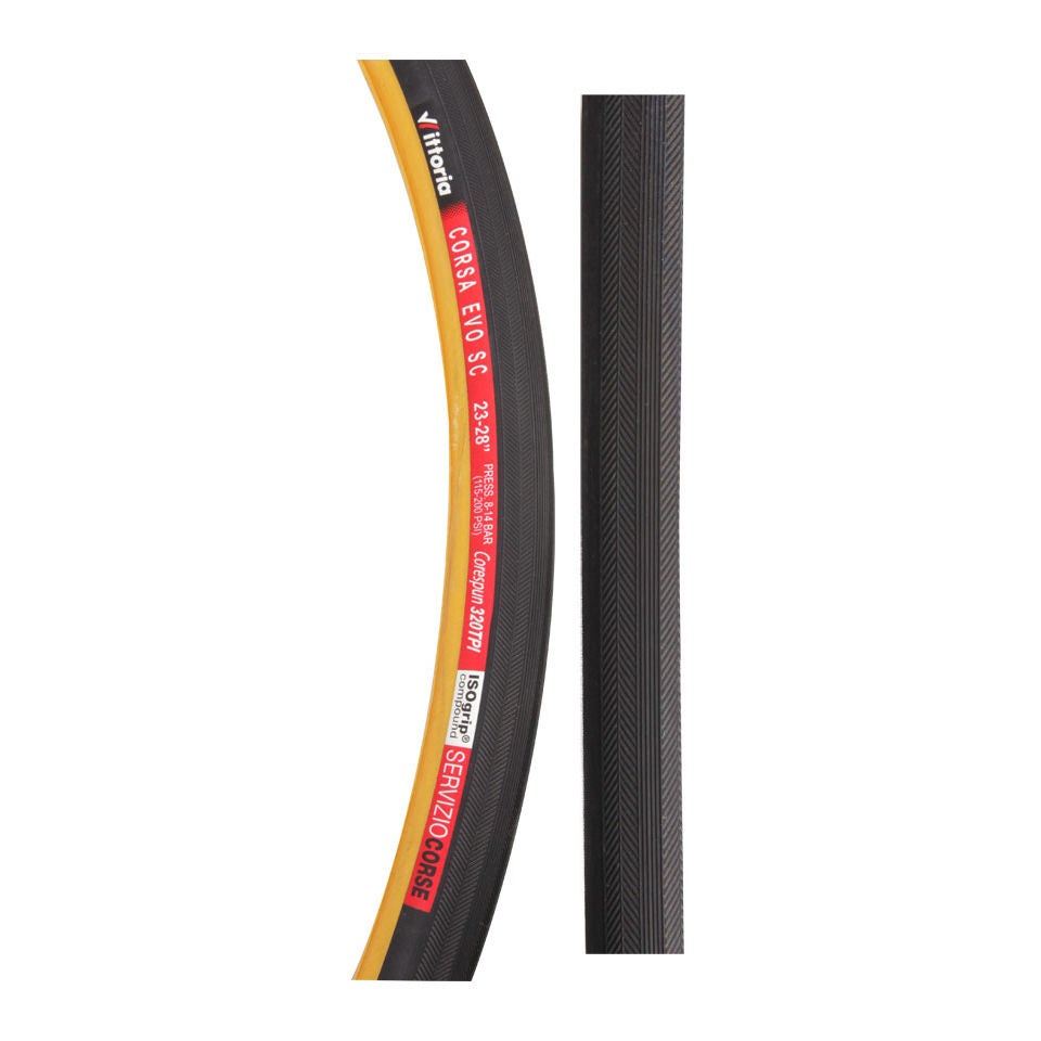 Vittoria Corsa Evo SC Tubular Road Tyre 