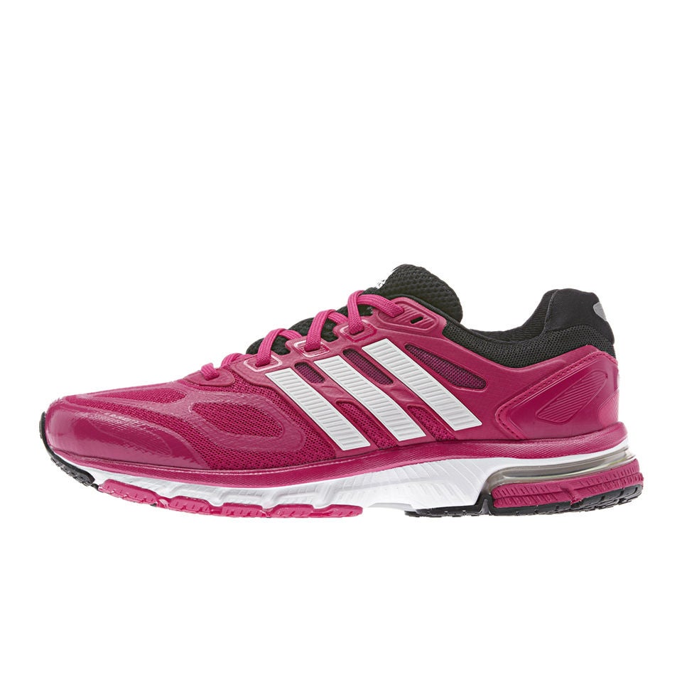 adidas Women's Sequence Trainers Bright Pink/White/Black Womens Footwear - UK