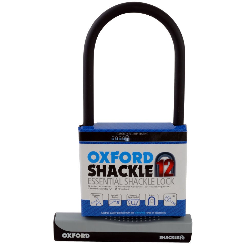 Oxford shackle clearance bike lock
