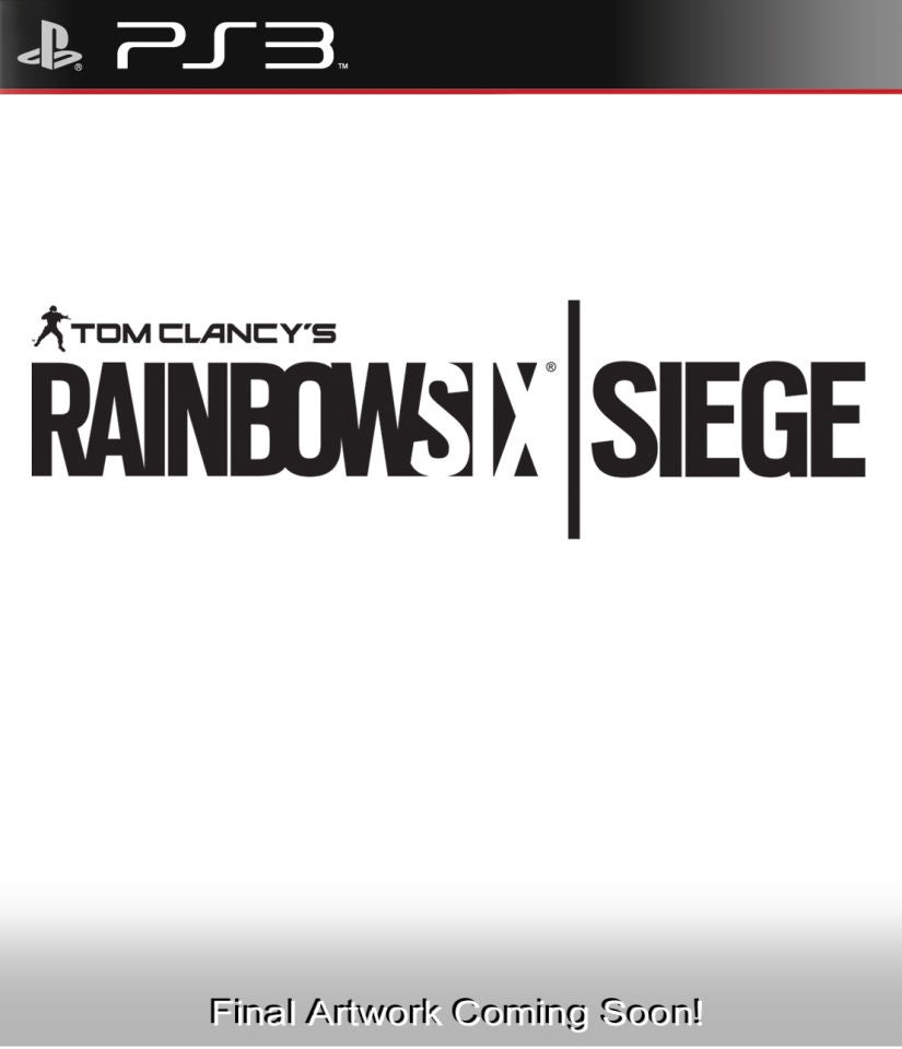 Tom Clancy S Rainbow Six Siege Ps3 Zavvi Us