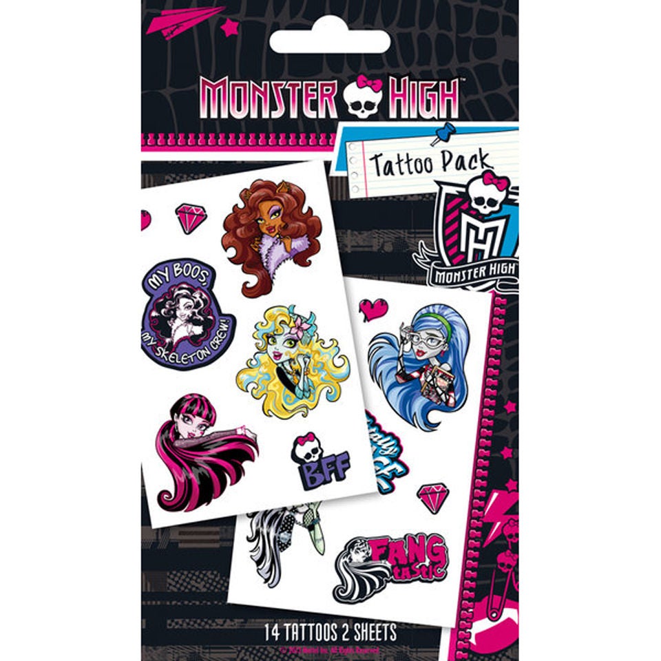 Monster High Operetta Doll Red Black Hair Tattoos 2011 Mattel Poseable   eBay