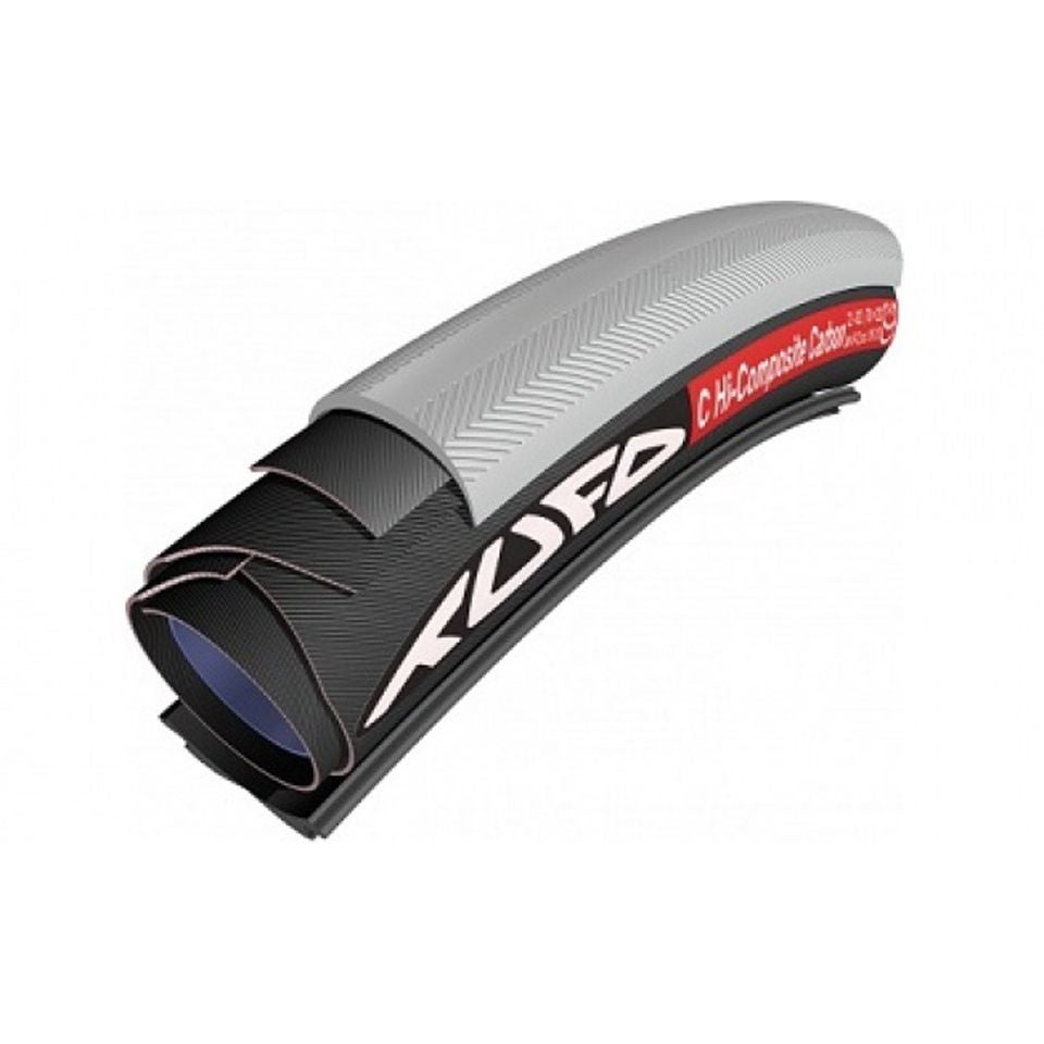 Tufo Hi Composite Carbon Clincher Tubular Road Tyre Black