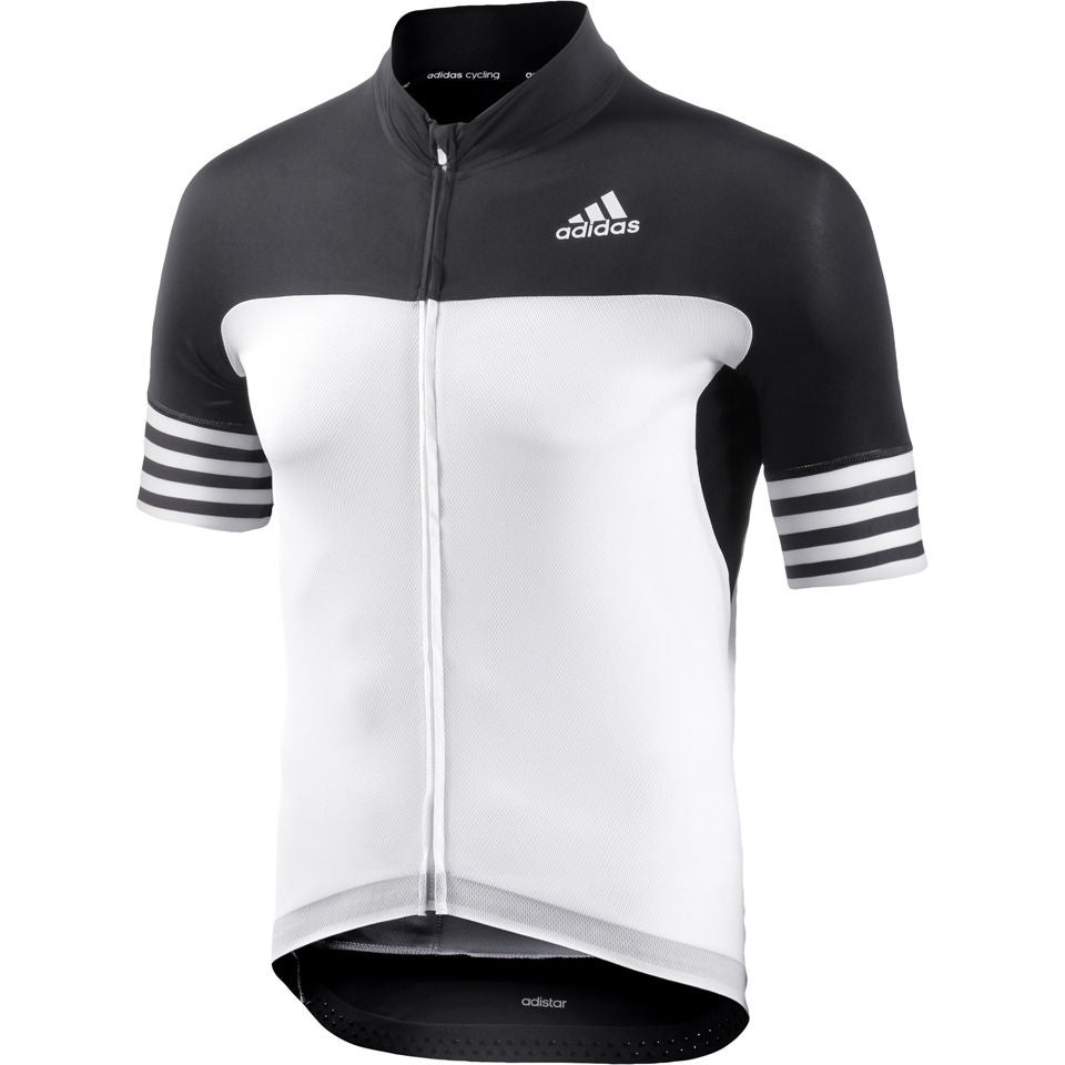 Short Sleeve Cycling White/Black | ProBikeKit.com