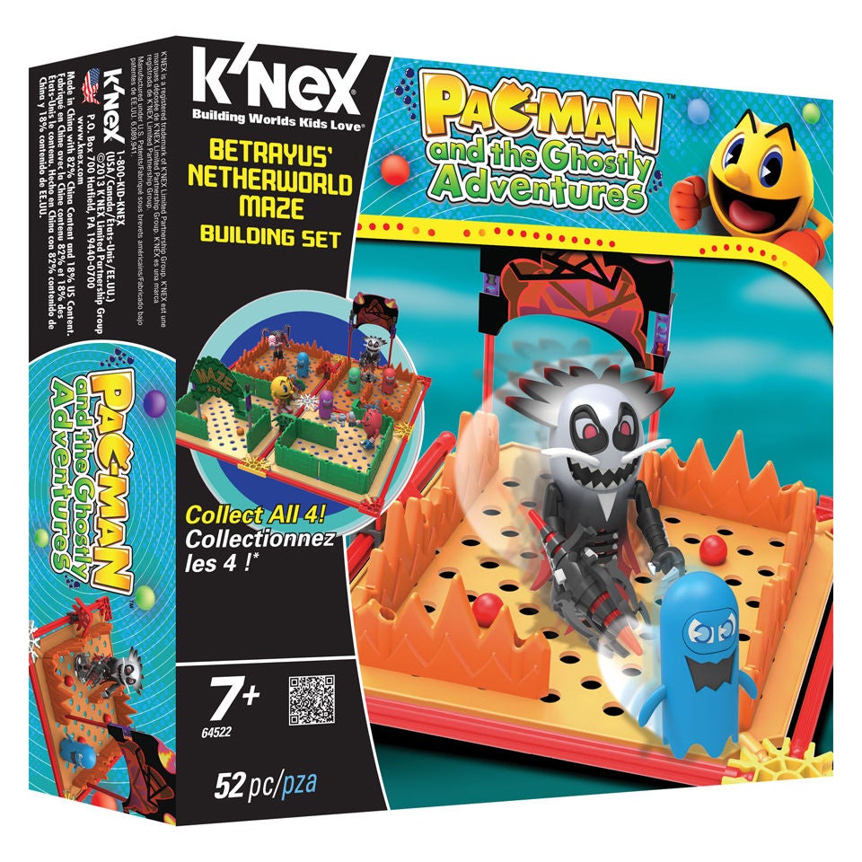K NEX Pacman Betrayus Netherworld Maze Set 64522 Toys Zavvi US