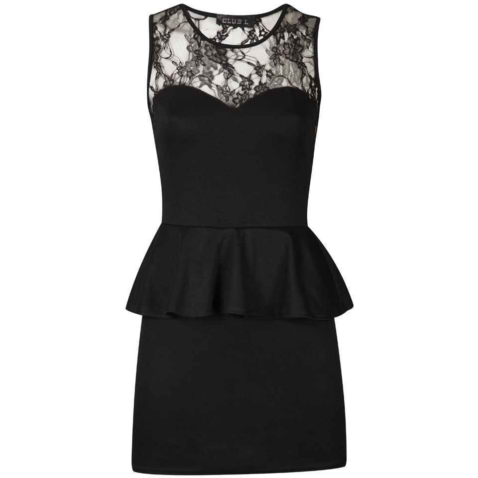 Peplum hotsell club dress
