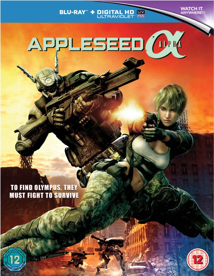 Appleseed Alpha Blu-ray Zavvi Australia