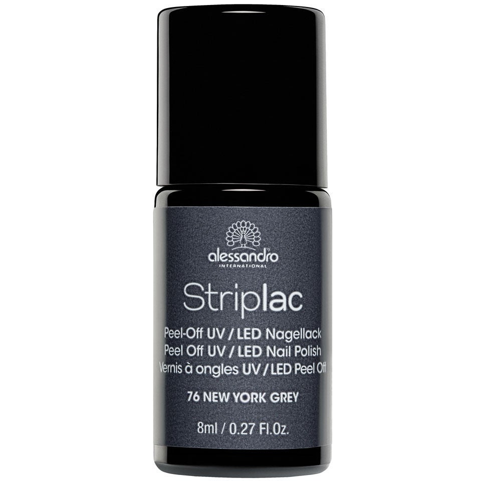Striplac New York Grey UV Nail Polish (8ml) - FREE Delivery