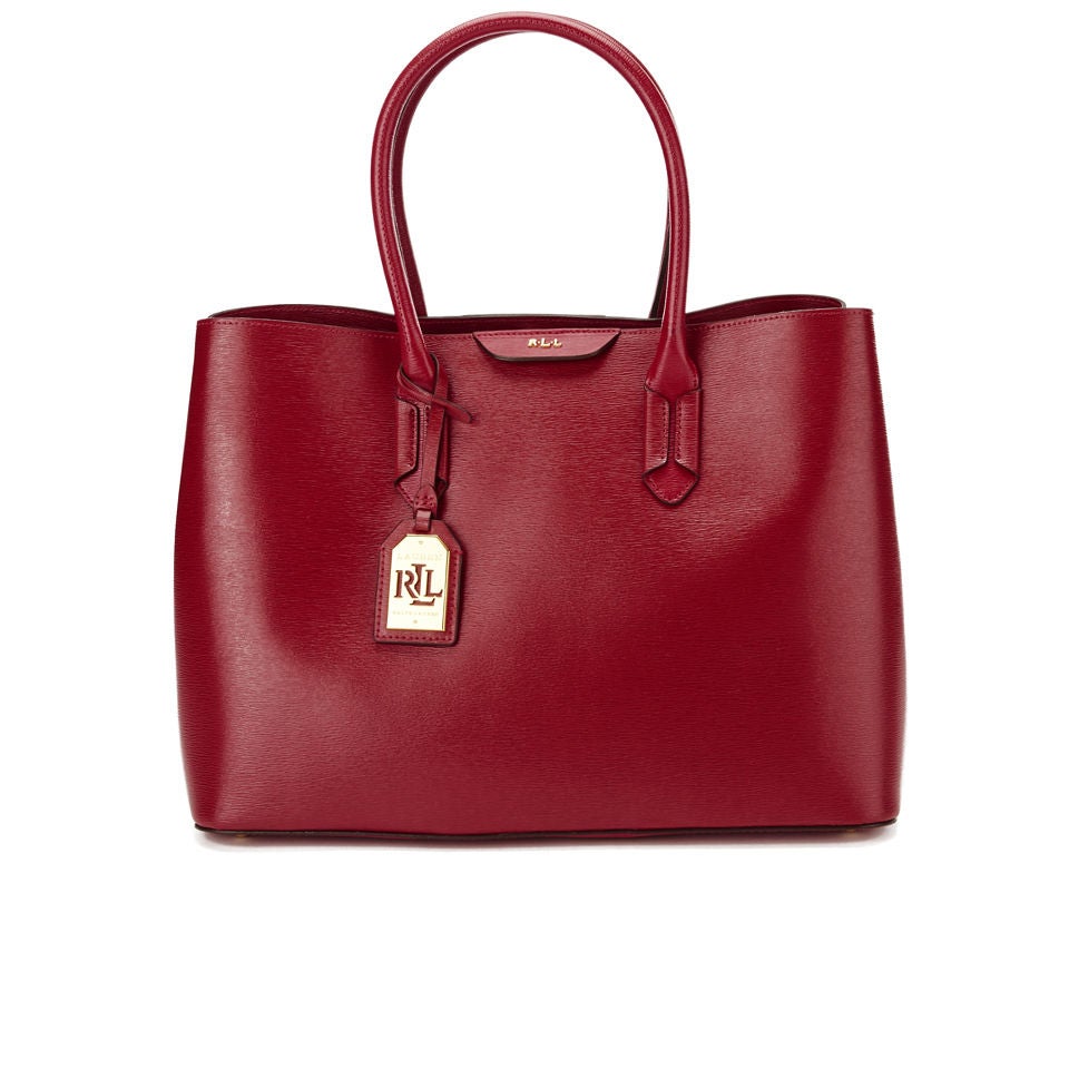 Lauren Ralph Lauren Women s Tate City Tote Bag Red
