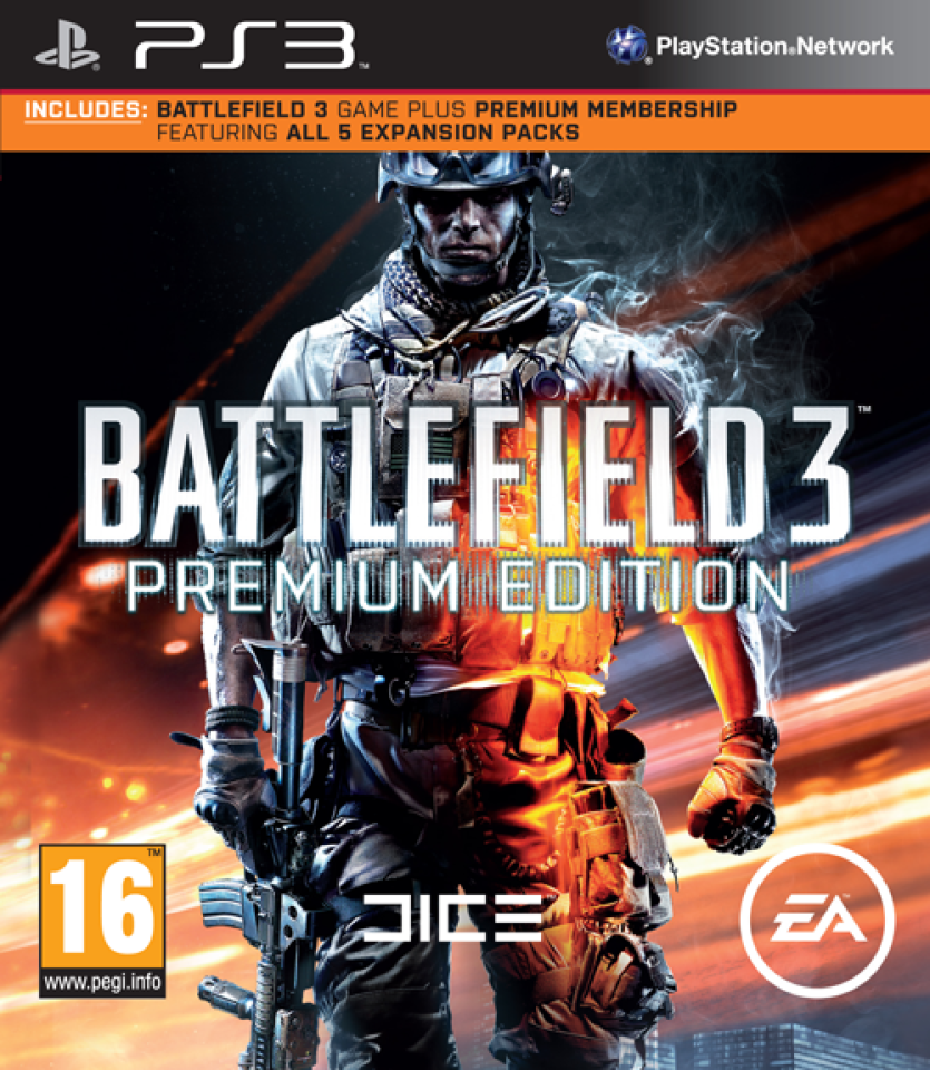 Battlefield 3: Premium Edition PS3 - Zavvi (日本)