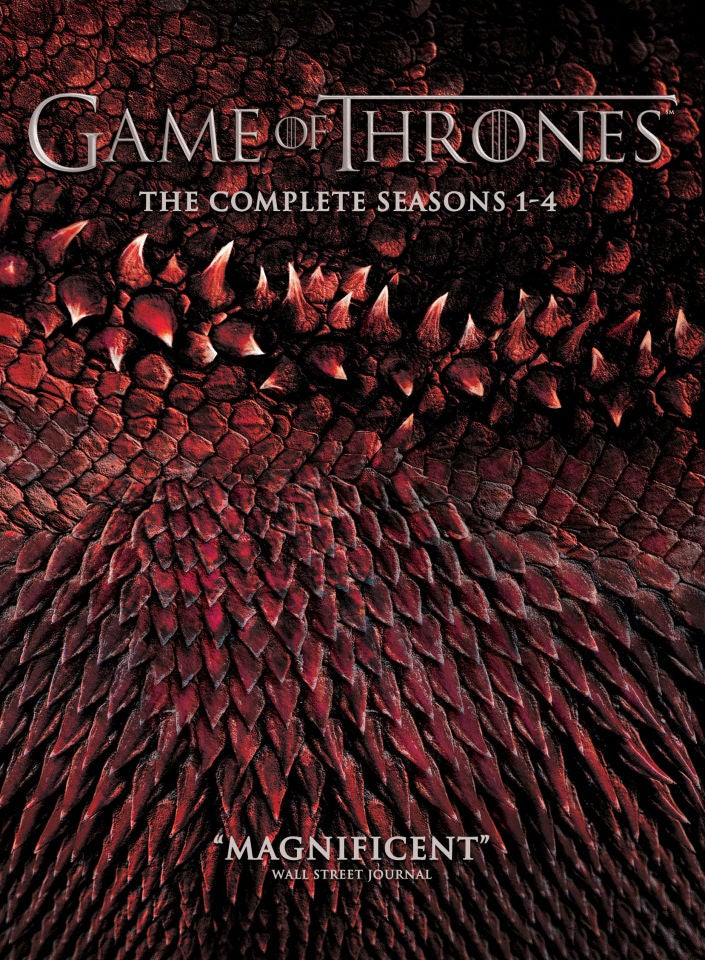 Game of Thrones Seasons 1-4 DVD Zavvi UK