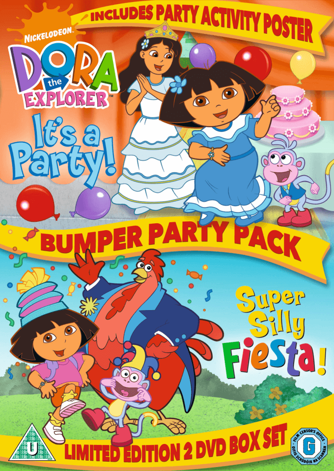 Dora The Explorer - Bumper Party Pack DVD - Zavvi UK