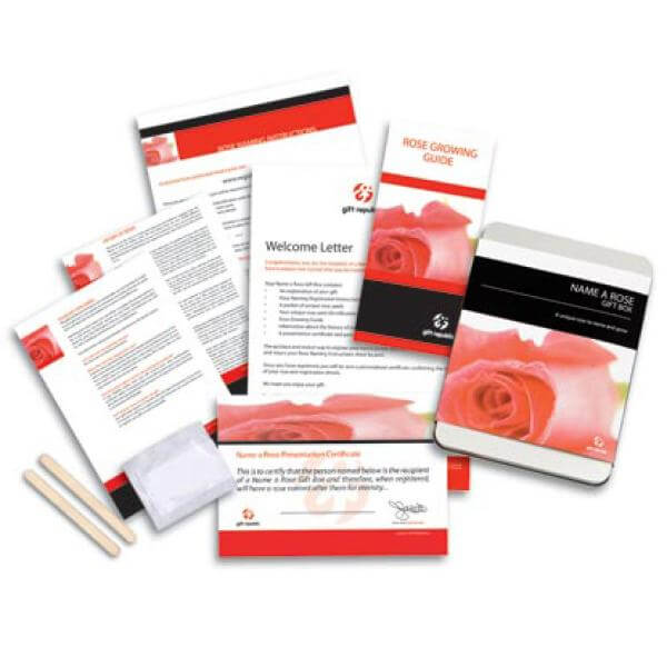 Name a Rose Gift Box IWOOT UK