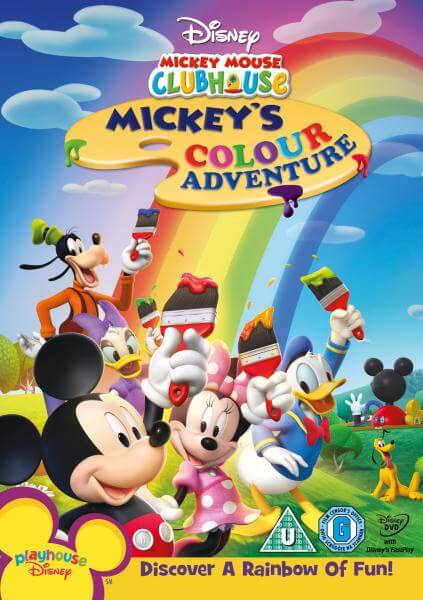 Mickey Mouse Clubhouse: Mickey's Colour Adventure DVD - Zavvi UK