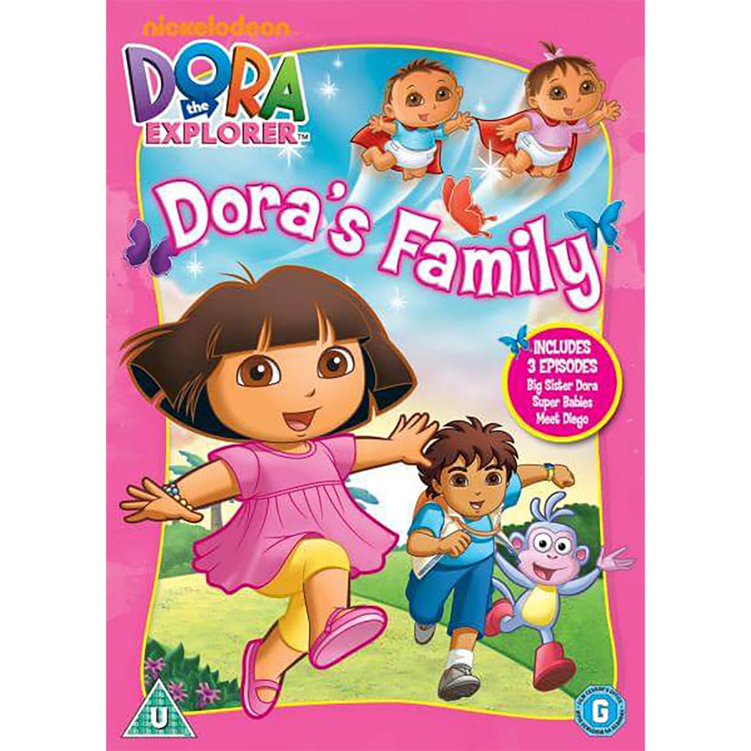Dora The Explorer Doras Family Triple Pack DVD Zavvi SE