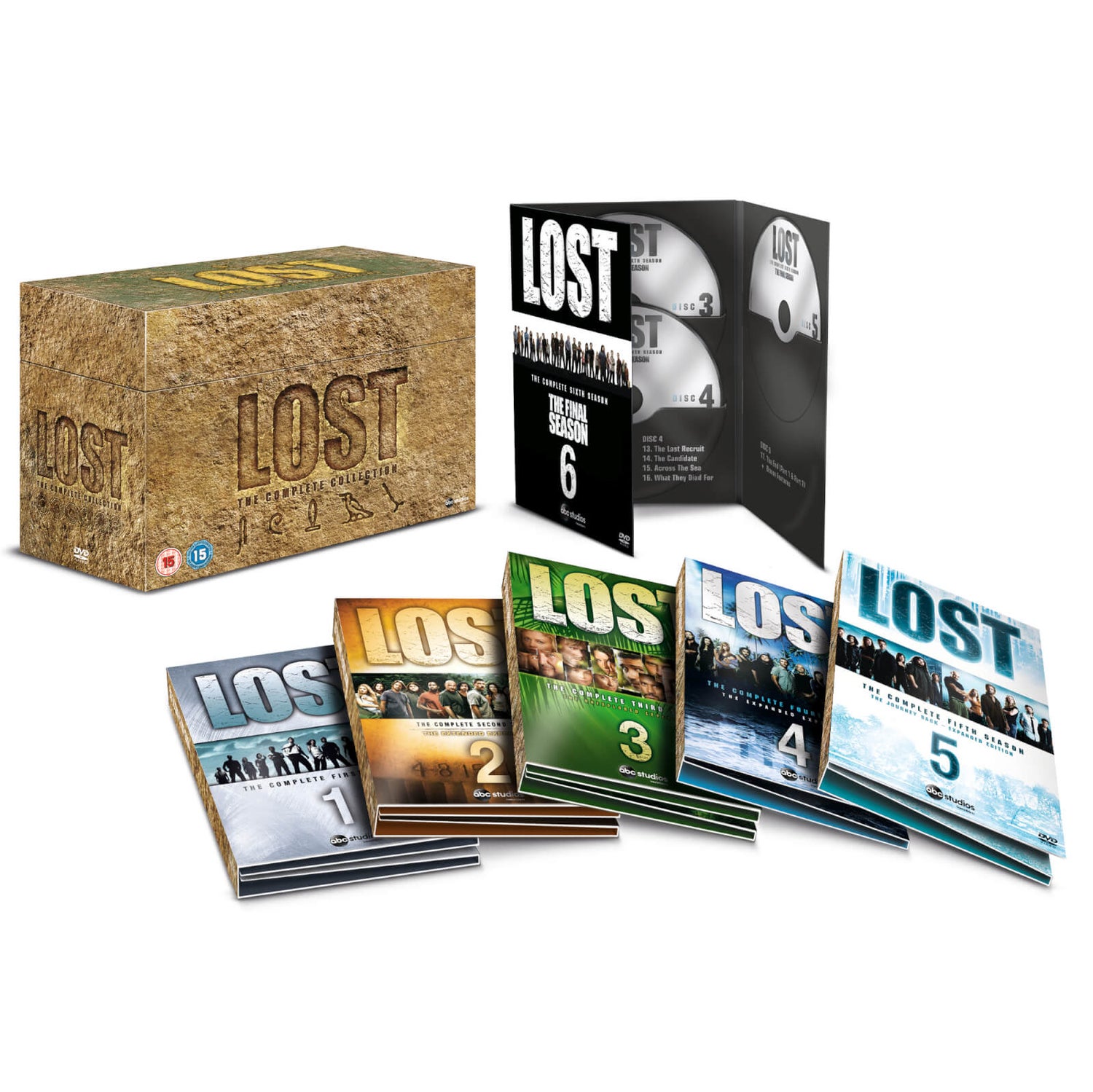 LOST DVDBOX シーズン１～６セット - 外国映画