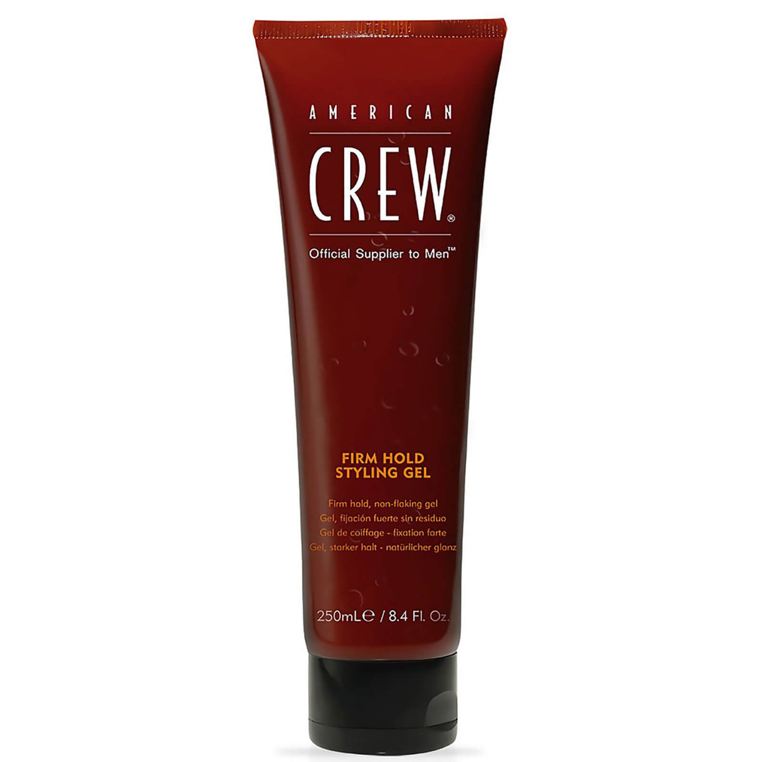 American Crew Firm Hold Styling Gel (250ml) LOOKFANTASTIC