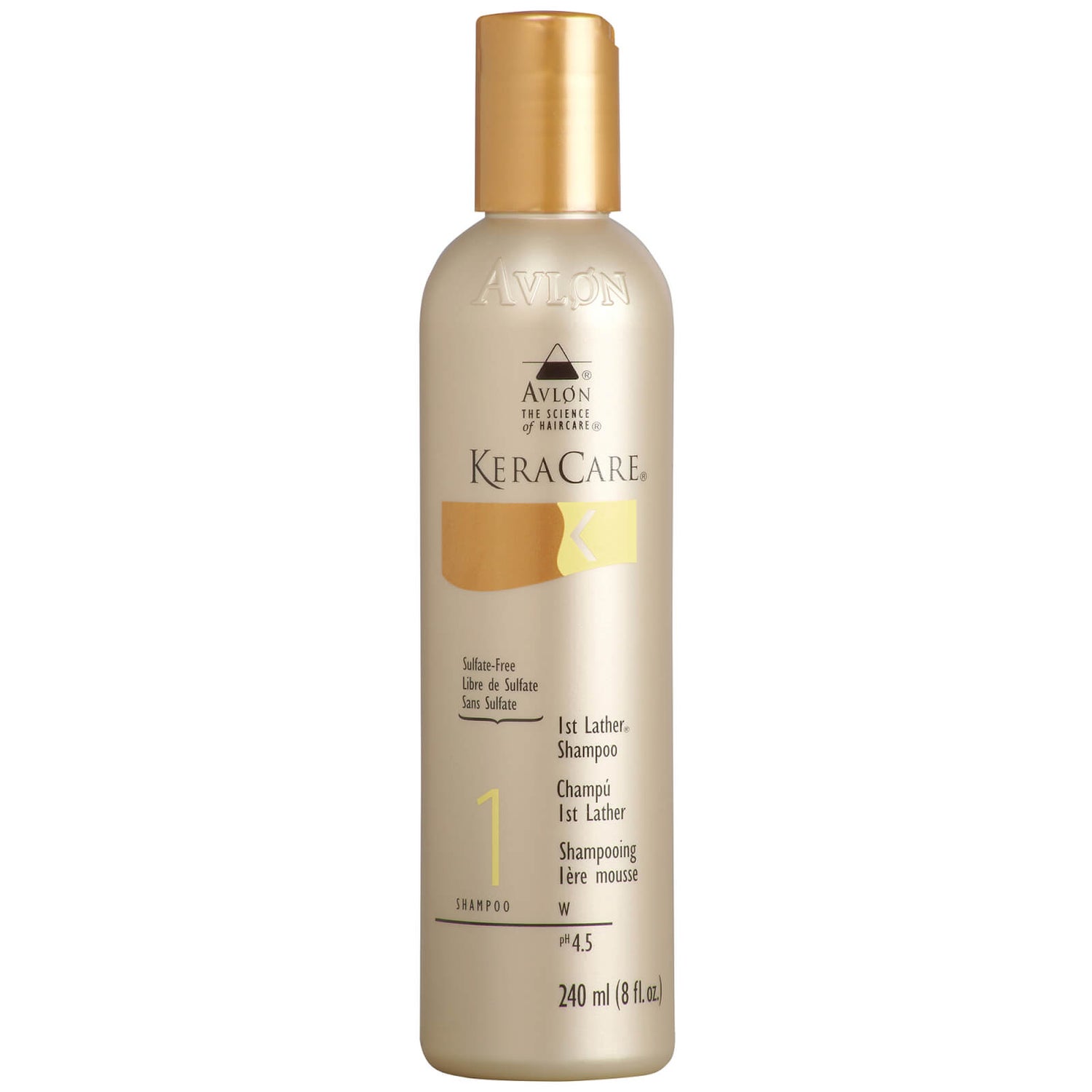 KeraCare 1st Lather Shampoo 240ml LOOKFANTASTIC